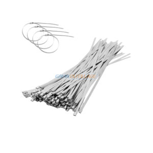 COLLIER METALIQUE INOX 4.6*300MM 100PCS TA - GAMA OUTILLAGE