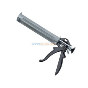 Pistolet silicone TA 011730 en métal, vue principale, GAMA Outillage.