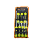 Jeu tournevis à frappe 7pcs vert KANIER GA775 dans trousse textile – GAMA OUTILLAGE