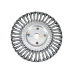 Brosse métallique pour touret 200 mm à fil torsadé TA Tools