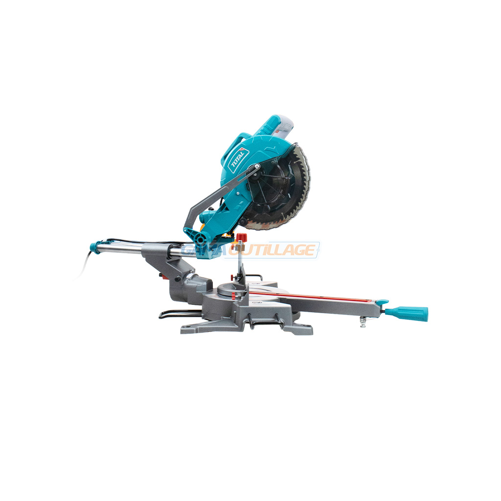 1 PRINCIPALE GAMA OUTILLAGE Scie à onglet radial 255mm TOTAL | GAMA OUTILLAGE