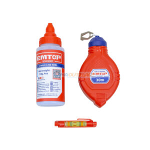 Cordeau à tracer EMTOP 30m avec poudre | GAMA OUTILLAGE
