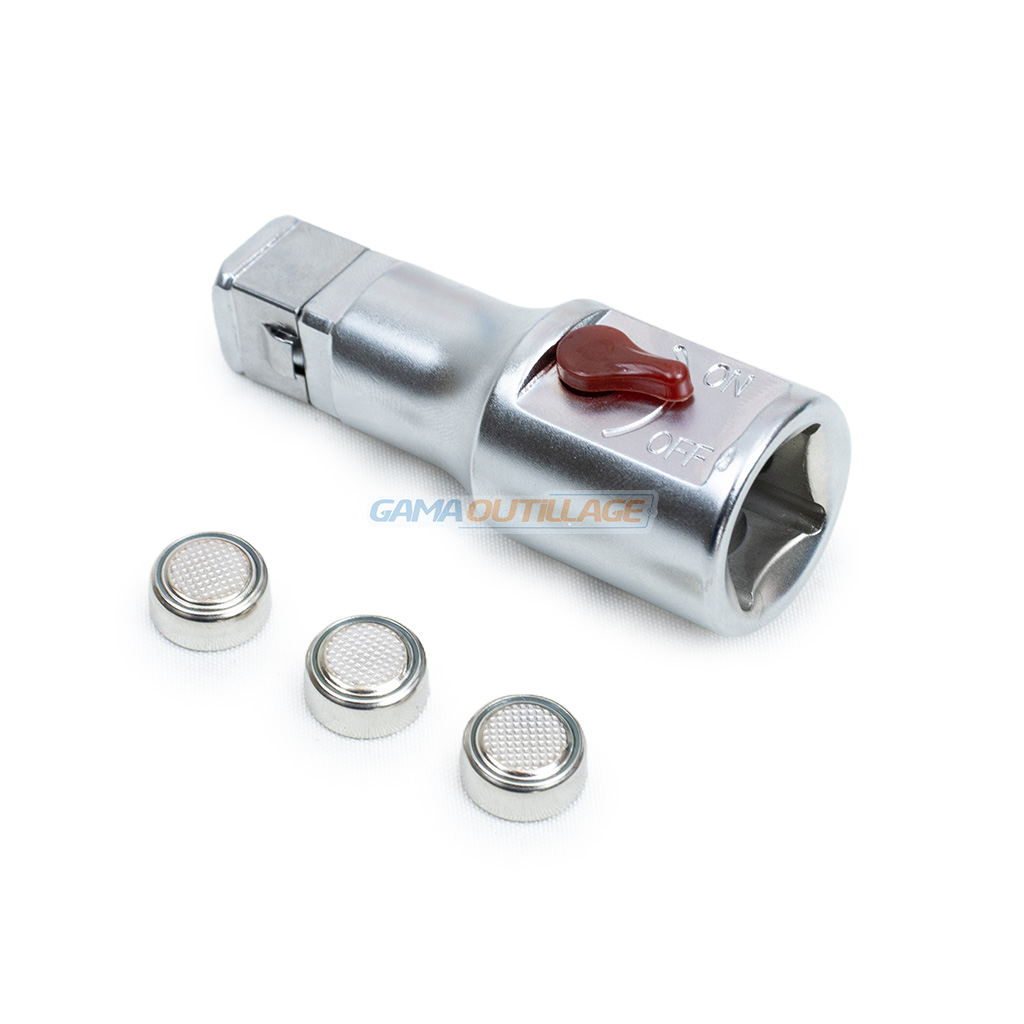 1 PRINCIPALE GAMA OUTILLAGE Rallonge 1/2″ 65mm à Lumière TOPTUL | GAMA OUTILLAGE