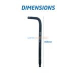 BRAS 3/4" 450MM A CHOC – Image 4