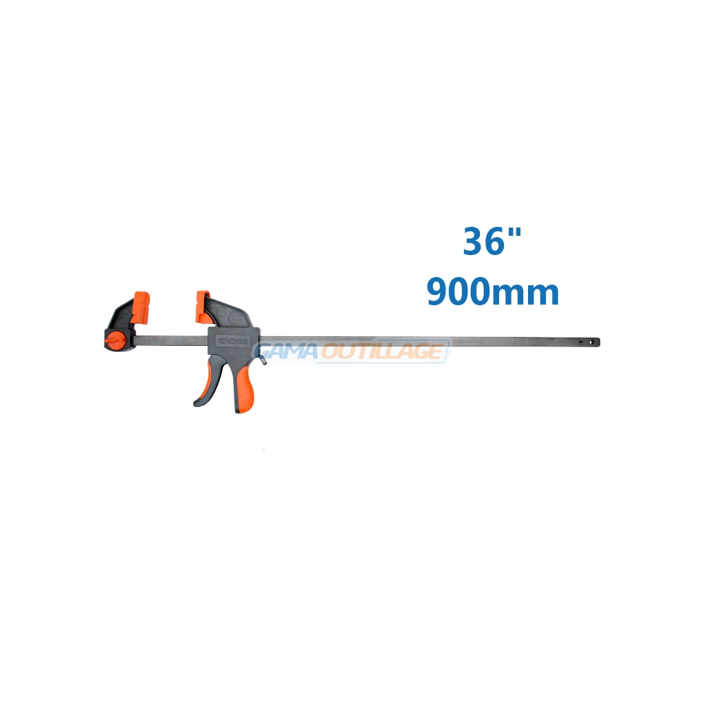 1 PRINCIPALE GAMA OUTILLAGE Serre-joint à cliquet Crown 36" | GAMA OUTILLAGE