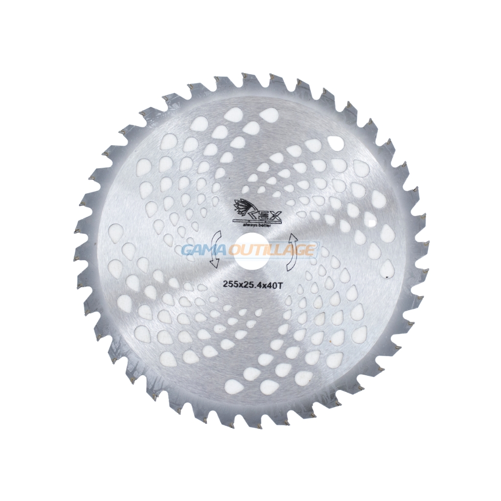 1 PRINCIPALE GAMA OUTILLAGE Disque 40 dents REX8700 | GAMA OUTILLAGE