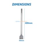 BURIN PLAT LARGE SDS MAX 18*50*400MM REX – Image 3