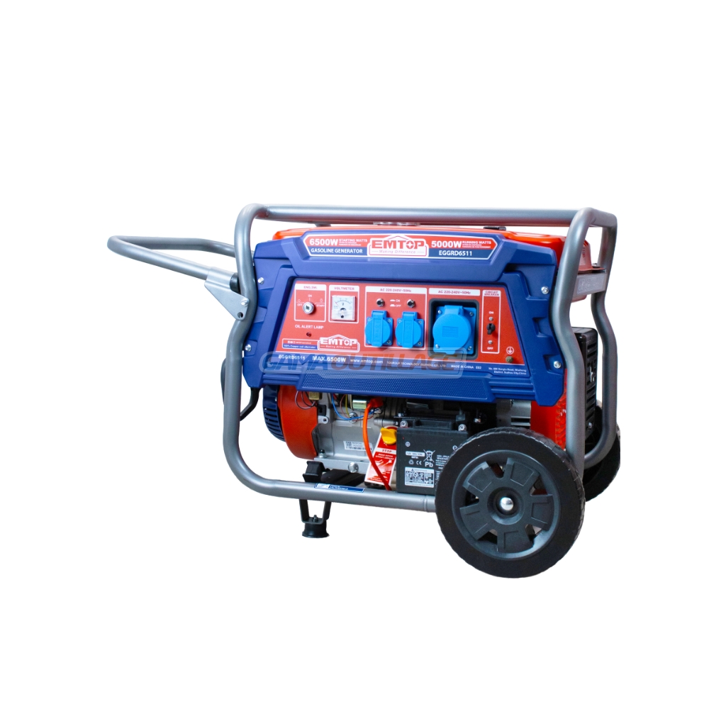 1 PRINCIPALE GAMA OUTILLAGE Groupe Électrogène 6500W EMTOP | GAMA OUTILLAGE