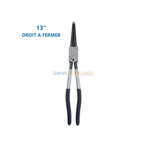 Pince circlips 13" droite à fermer GAMA OUTILLAGE