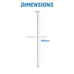 MECHE A METAUX EXTRA LONGUE 6*300MM TA – Image 3