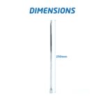 RALLONGE 1/4" 250MM JULONG – Image 2