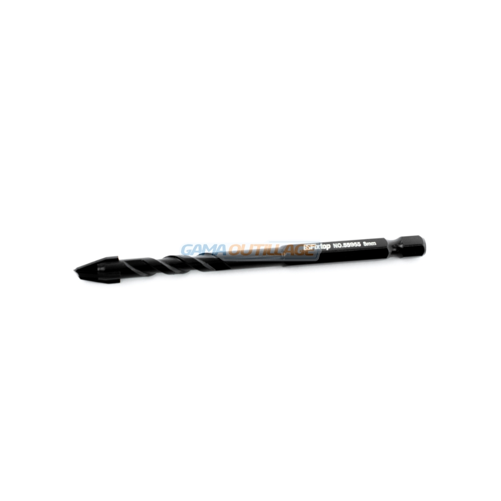 1 PRINCIPALE GAMA OUTILLAGE Meche ceramique 4tetes 08mm GAMA OUTILLAGE