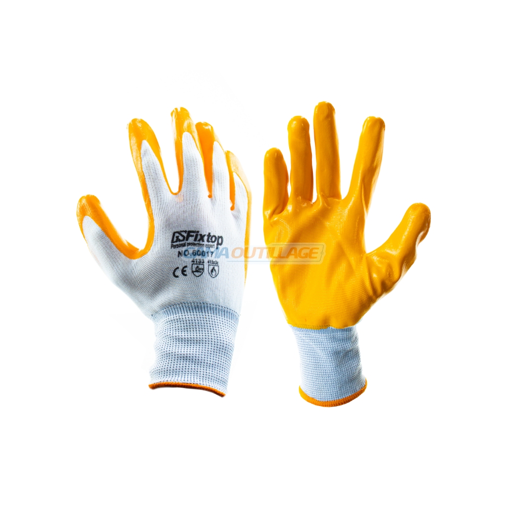 1 PRINCIPALE GAMA OUTILLAGE Gant nitrile GSFix top - GAMA OUTILLAGE