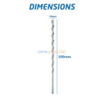 MECHE A METAUX EXTRA LONGUE 10*300MM TA – Image 3