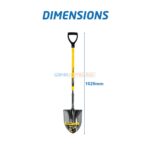 PELLE RONDE 1.5KG AVEC MANCHE 1020MM GSFIXTOP – Image 5