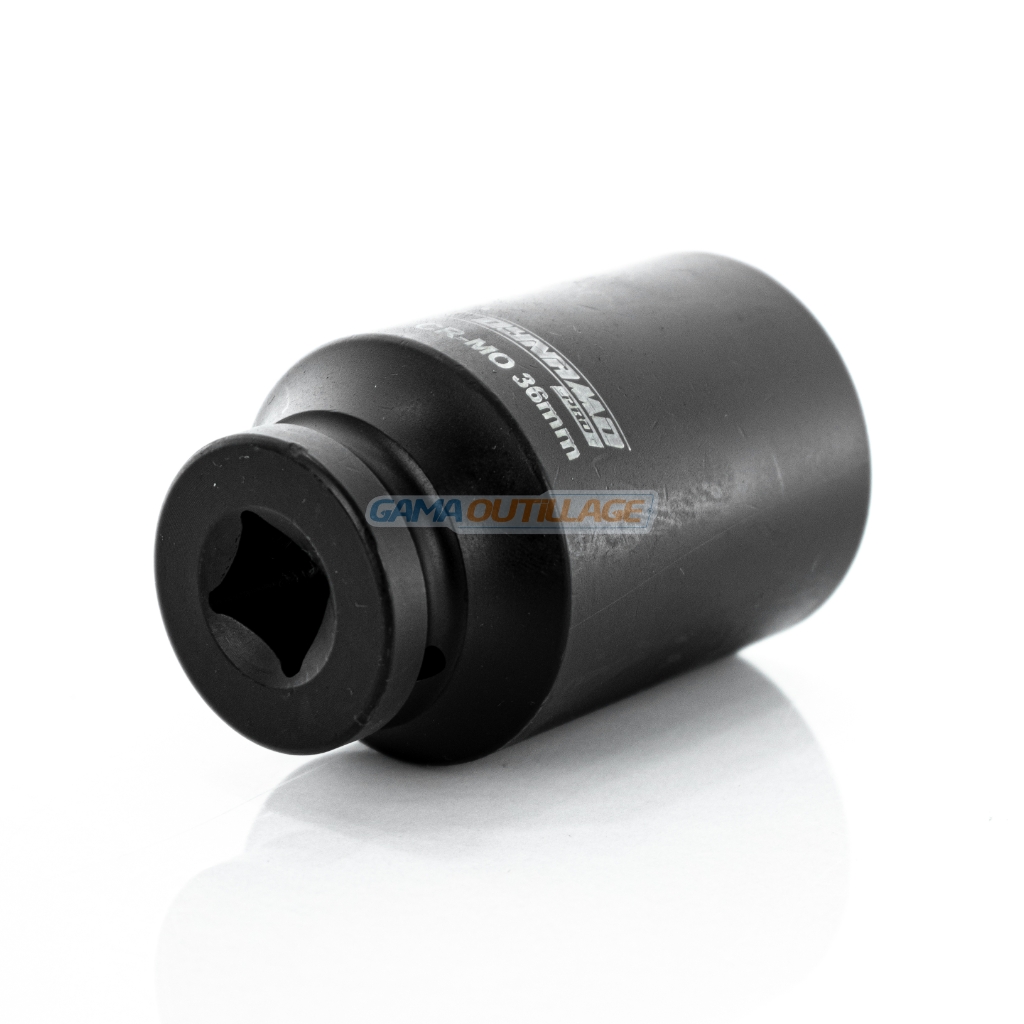 1 PRINCIPALE GAMA OUTILLAGE Douille 36mm 1/2 choc Dynamo GA1636 GAMA OUTILLAGE