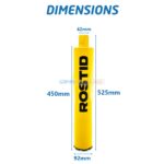 COURONNE DIAMANT 92*450MM ROSTID – Image 4