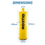 COURONNE DIAMANT 150*450MM ROSTID – Image 4