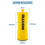 COURONNE DIAMANT 200*450MM ROSTID – Image 4