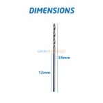 MECHE A METAUX HSS-G 1.0MM BOSCH – Image 3