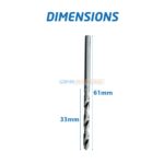 MECHE A METAUX HSS-G 3.0MM BOSCH – Image 3