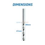 MECHE A METAUX HSS-G 4.5MM BOSCH – Image 3