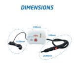 NETTOYEUR A VAPEUR 1500W POUR CLIMATISEUR EMTOP – Image 5