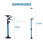 PERCHE TELESCOPIQUE A GACHETTE REGLABLE 50CM TA – Image 8