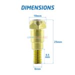 SUPPORT TUBE CONTACT 250A MB24 M6*26 SKYWELD – Image 5