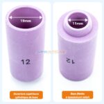 BUSE TORCHE TIG CERAMIQUE N12 SKYWELD – Image 2