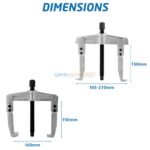 ARRACHE 2 BRAS COULISSANT 160X150MM TOLSEN..1 – Image 5