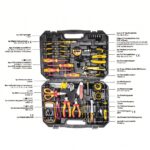 CAISSE A OUTILS ELECRICIEN 66PCS TOLSEN – Image 4